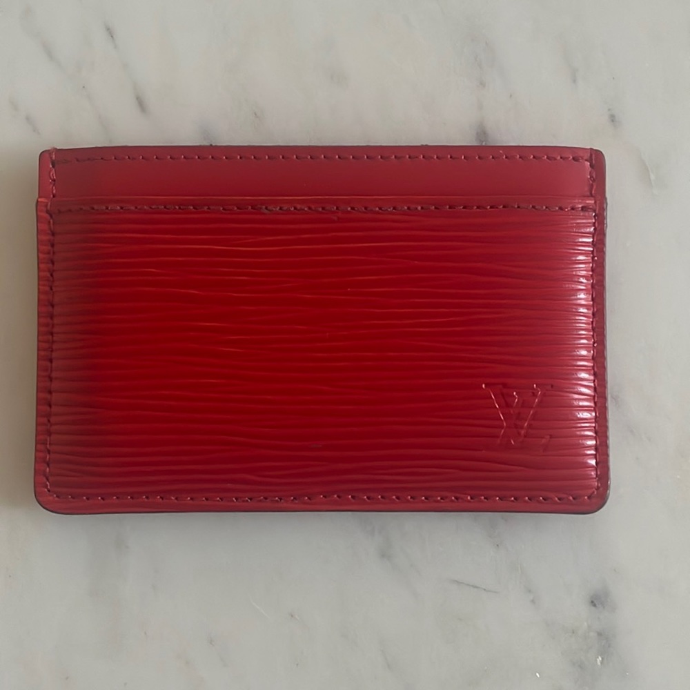 Louis Vuitton Epi Card Holder